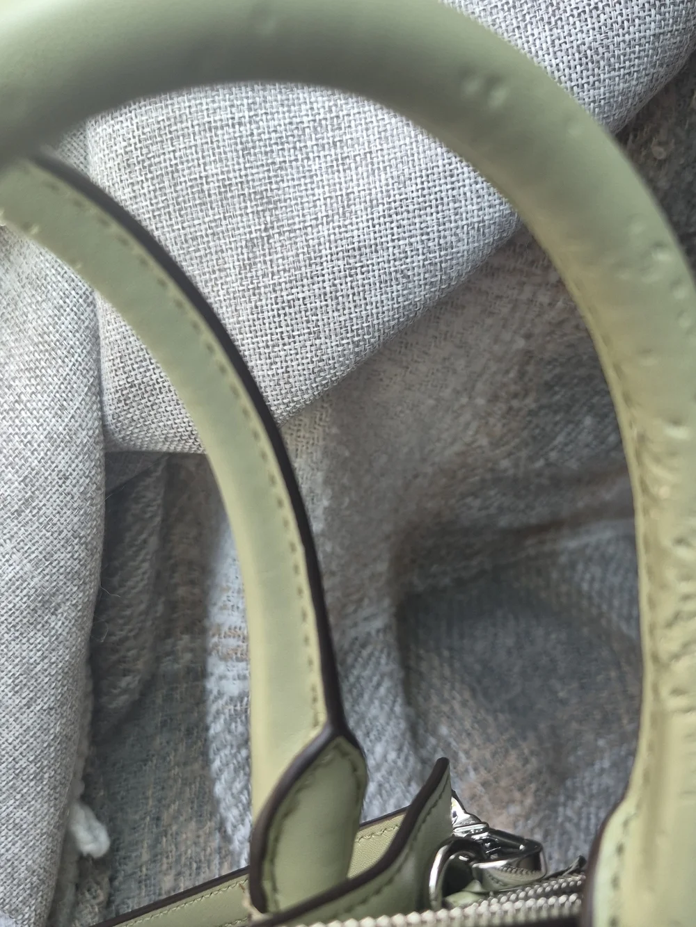 Michael Kors Sheila Small Satchel In Light Sage